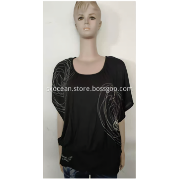 100% viscose T-shirt women